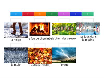 Les sons de la nature/ quatre saisons