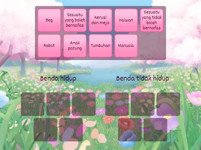 Benda bukan hidup dan benda hidup