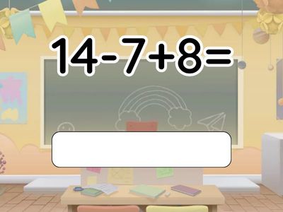Примеры с переходом через десяток в 2 действия