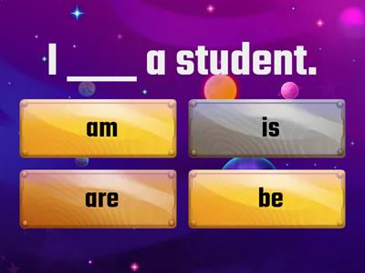 Grammar: Verb 'To Be' Usage