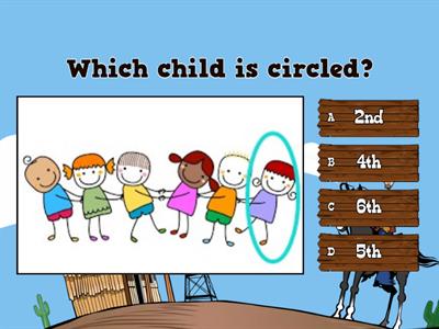 Ordinal Numbers Quiz