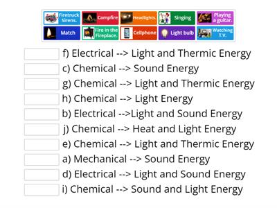 Energy Transformations
