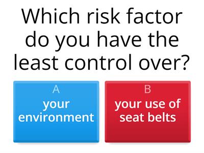 Unit 2 Lesson 2 Identifying Health Risks