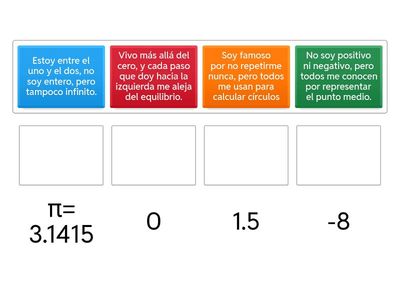 “Descubre a qué familia pertenece cada número”
