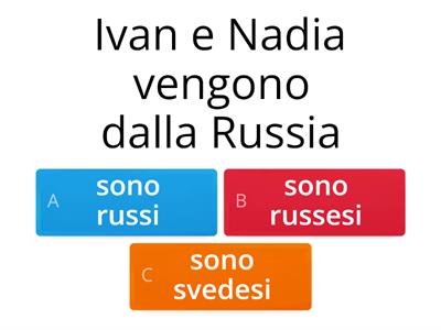 Nazionalità