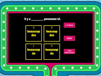 Grammaire B1 /B2 Trouve le(s) mot(s) manquant(s) 