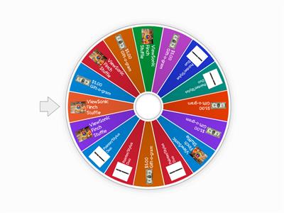 CUE Entry Prize Wheel 2025
