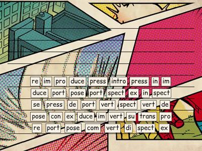 I1-I2 Vocab M2 W1 Prefix + Root Word Match