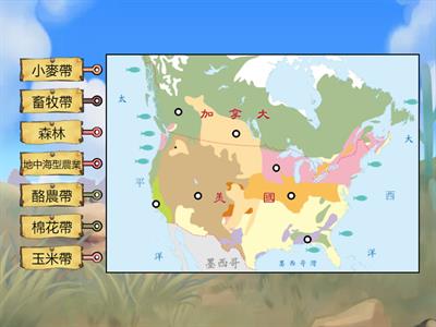 【翰林】 北美洲農業