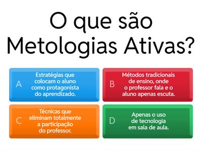 Metodologias ativas