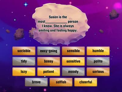 Personality - practice - 5th year