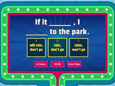 Zero and First Conditional