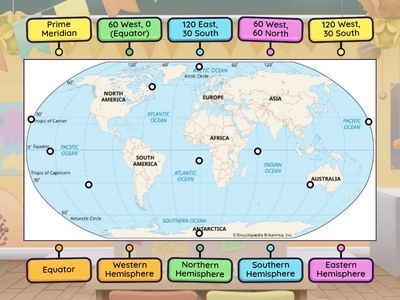 World Map Label Quiz