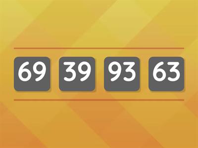 Numbers within 100: Smallest to Greatest