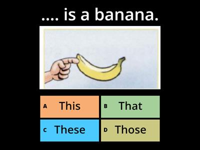 1D This That These Those