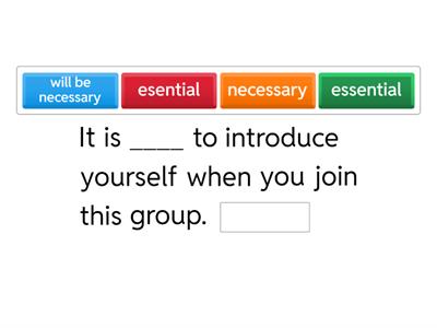 Necessity, obligation and permission