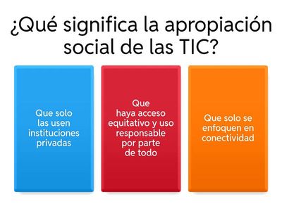 Las TICs desde una perspectiva social