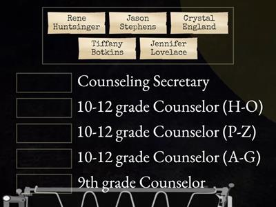 Counseling Department