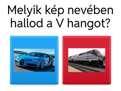  V hang auditív észlelése