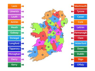 Counties of Ireland - 2nd Class