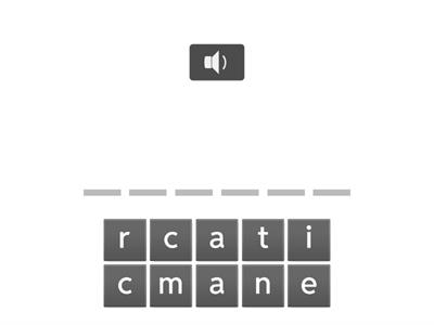 le parole della casa e la pronuncia