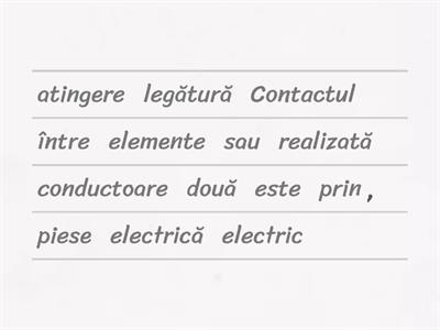 Definiție contact electric