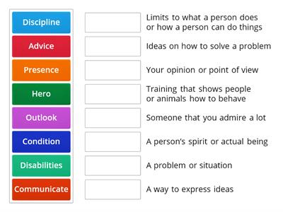 Cluster 2 Vocabulary