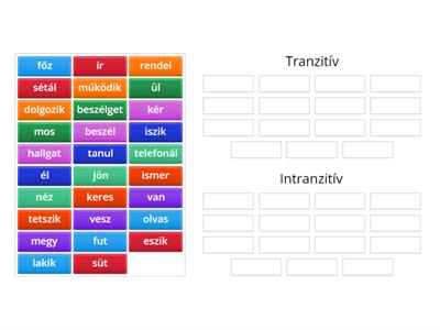 Magyar-OK A1+ 5. Tranzitív-Intranzitív