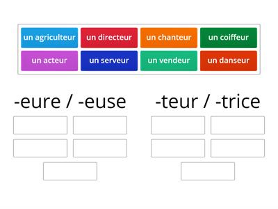 Professions en français