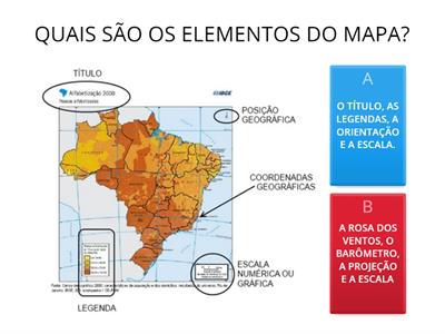 CONHEÇENDO O MAPA E SUAS CARACTERÍSTICAS.