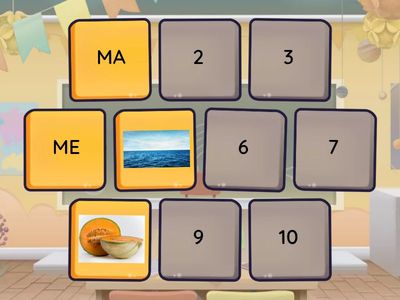 MEMORY MA ME MI MO MU