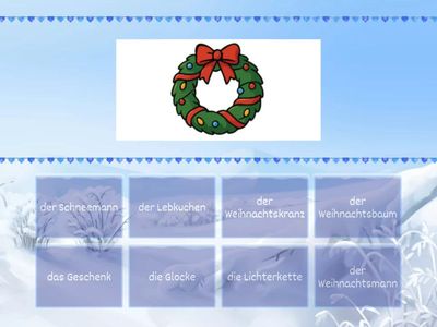 Weihnachten, A1 (die passende Antwort)