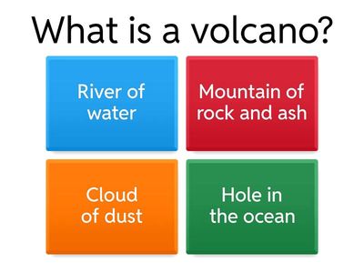Volcanoes and Geology Quiz
