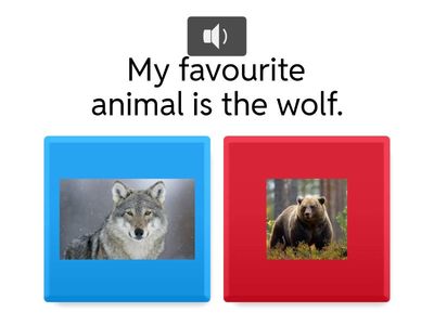 What's your favourite animal?