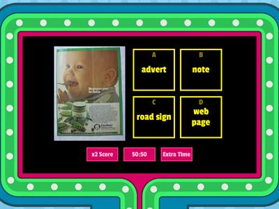 Text Types (E2/E3) [quiz]