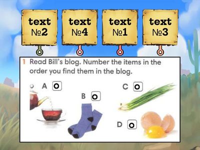 Go getter 3. Reading 5.5 WB p.46 ex.1