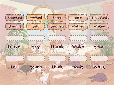Level 4 verbs (6) participle