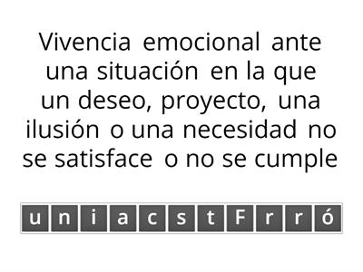 Repaso "Tolerancia a la Frustración"