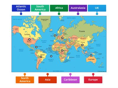 African Slave Trade map