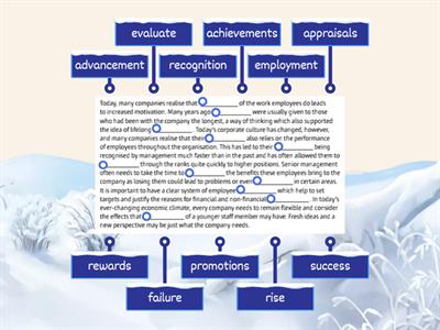 BP - B2 - Unit 5 - Performance and Rewards - Vocabulary