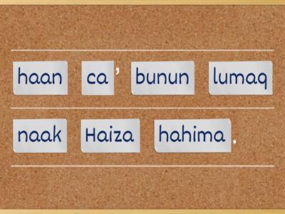 卓群布農語九階2-1句子排列