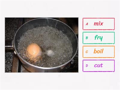 Cooking  verbs