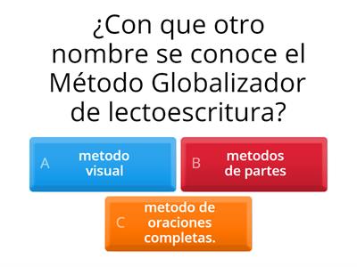 METODO GLOBAL.