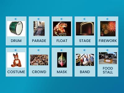 Carnival Vocabulary OU5 U3