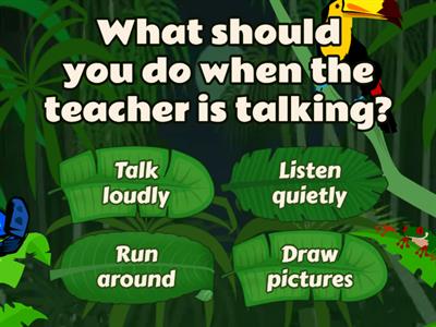 Classroom and School Rules