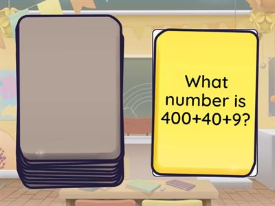 3 digit number practice