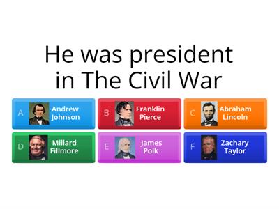 Presidents quiz