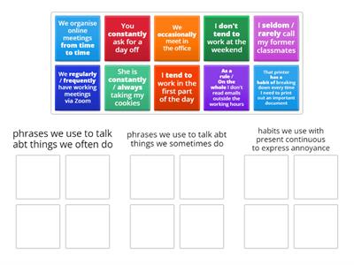 Roadmap, B1+, unit 2B, present habits, gram present