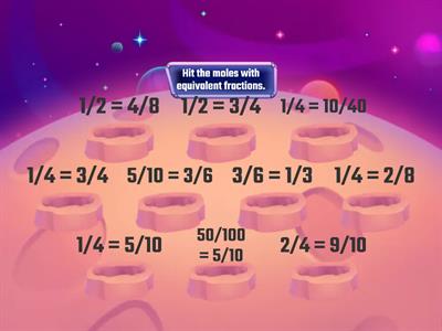 Equivalent Fractions 