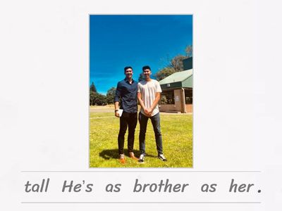 AS....AS    NOT AS.....AS